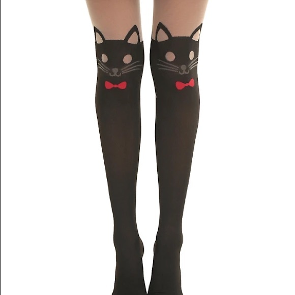 Hot Topic Accessories - Free with any other purchase Cat tights